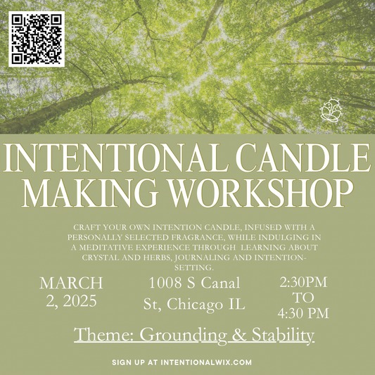 Intentional Candle Making Workshop 3/2/2025